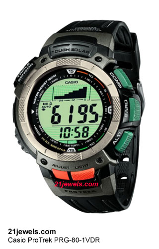 Casio Pro Trek PRG-80 watch